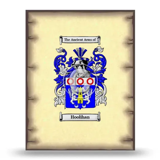 Hoolihan Coat of Arms Print