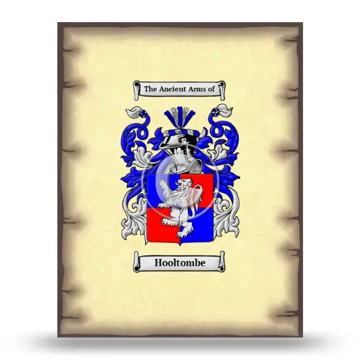 Hooltombe Coat of Arms Print