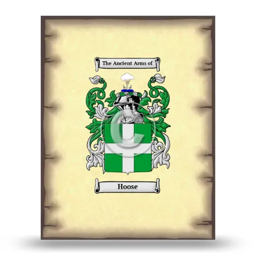 Hoose Coat of Arms Print