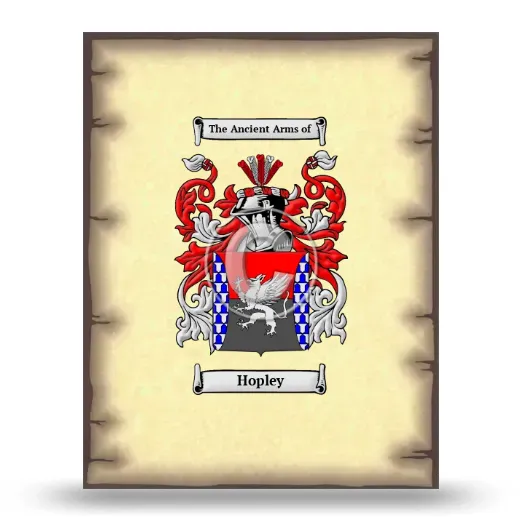 Hopley Coat of Arms Print