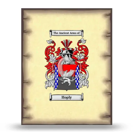 Hoply Coat of Arms Print