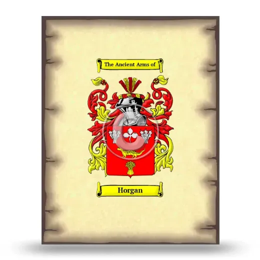Horgan Coat of Arms Print
