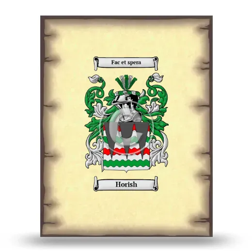 Horish Coat of Arms Print