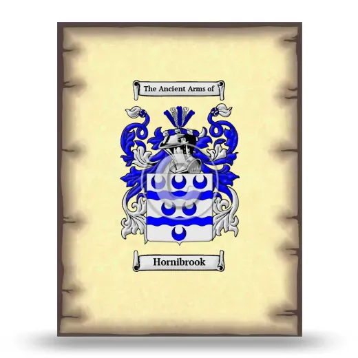 Hornibrook Coat of Arms Print
