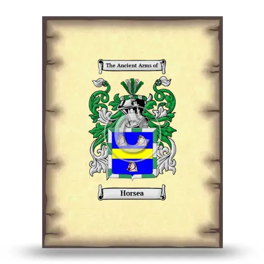 Horsea Coat of Arms Print