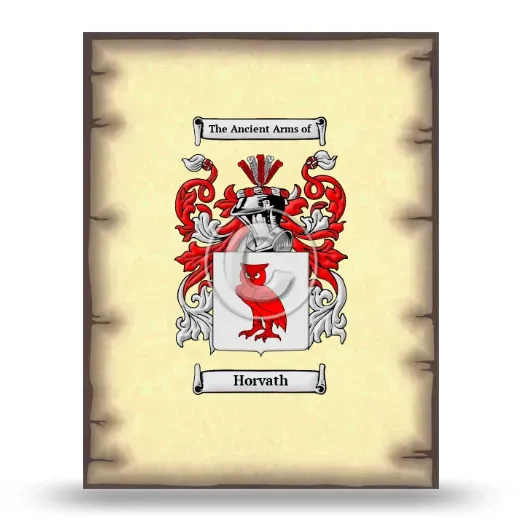 Horvath Coat of Arms Print