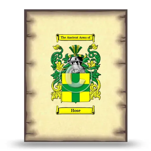 Hose Coat of Arms Print