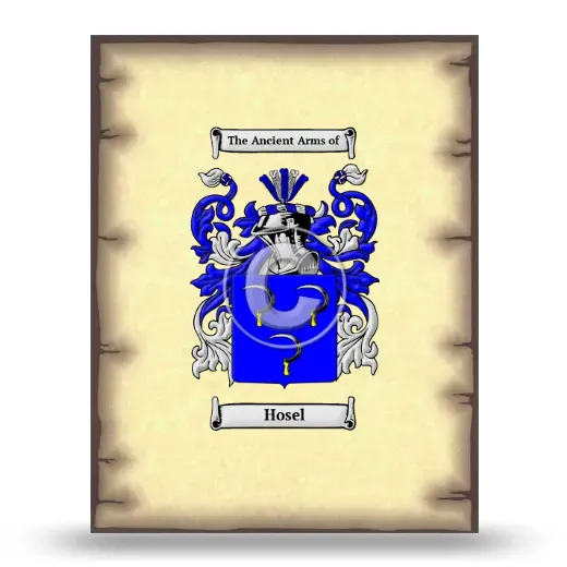 Hosel Coat of Arms Print