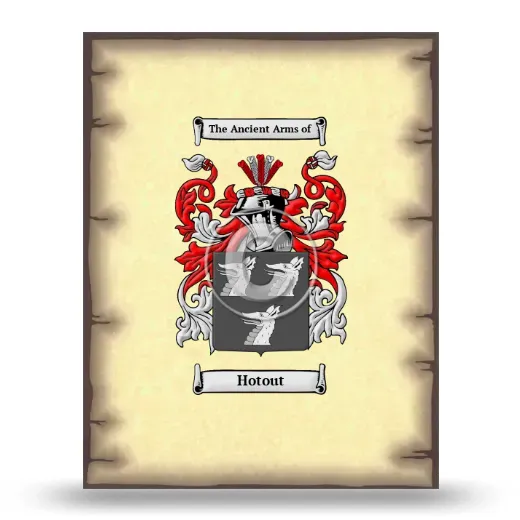 Hotout Coat of Arms Print