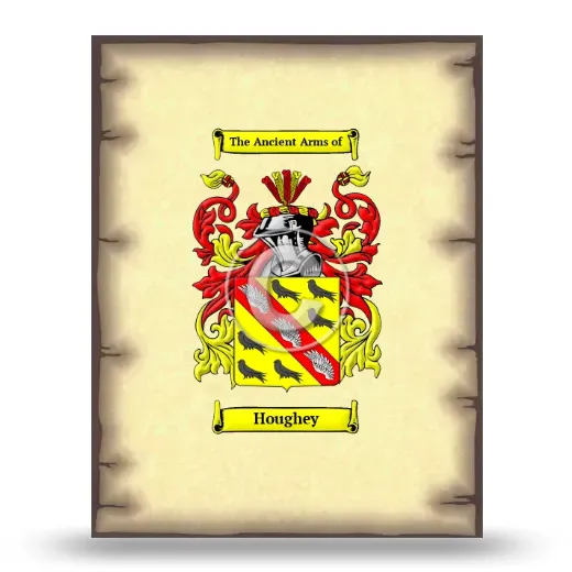 Houghey Coat of Arms Print