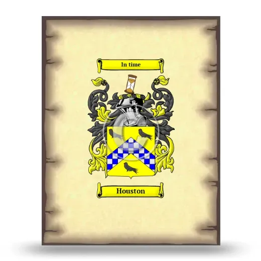 Houston Coat of Arms Print