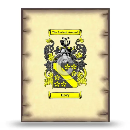 Hovy Coat of Arms Print