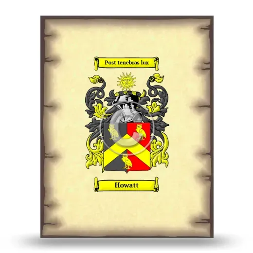 Howatt Coat of Arms Print