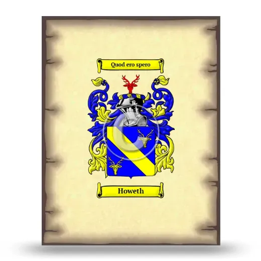 Howeth Coat of Arms Print