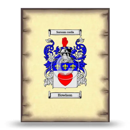 Howison Coat of Arms Print