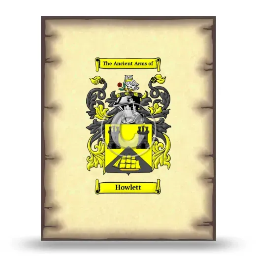 Howlett Coat of Arms Print