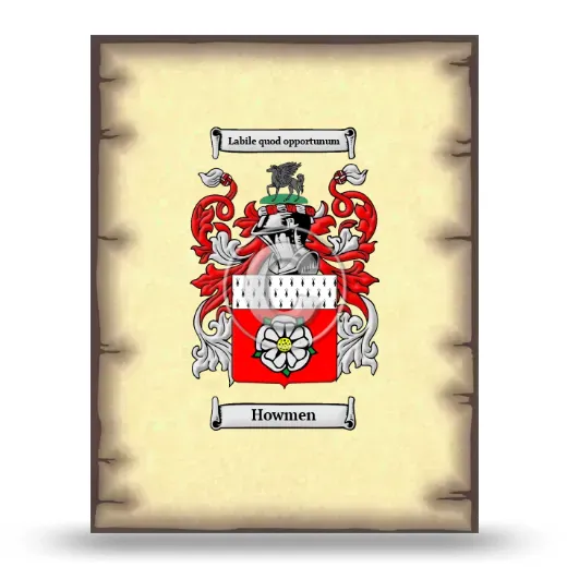 Howmen Coat of Arms Print