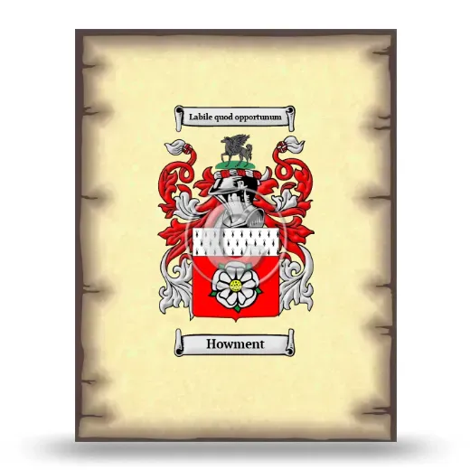 Howment Coat of Arms Print