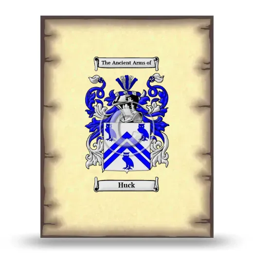 Huck Coat of Arms Print