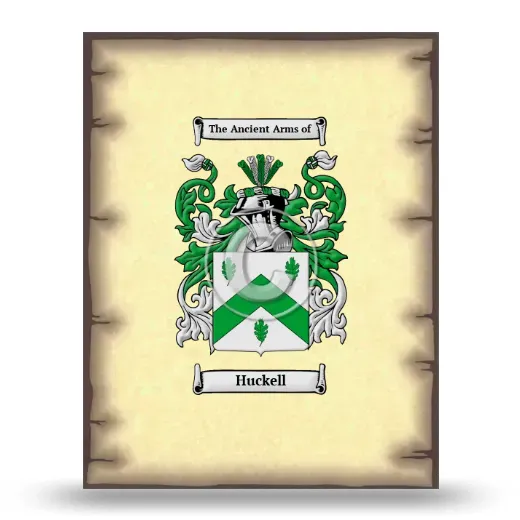 Huckell Coat of Arms Print