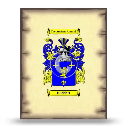 Huddart Coat of Arms Print