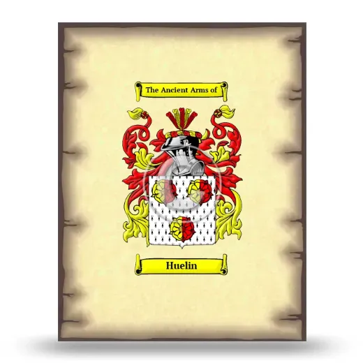 Huelin Coat of Arms Print