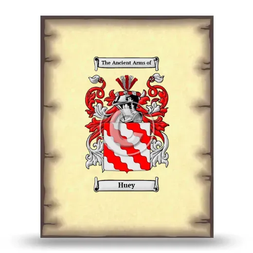 Huey Coat of Arms Print