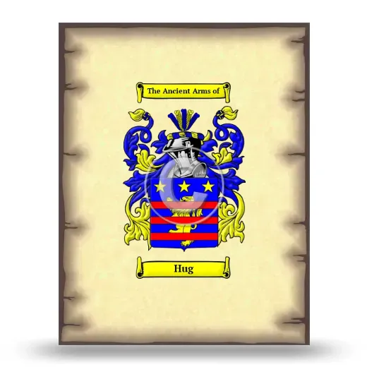 Hug Coat of Arms Print