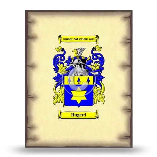 Hugerd Coat of Arms Print