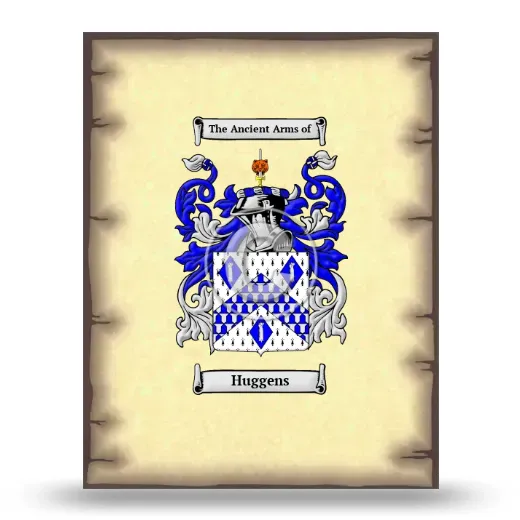 Huggens Coat of Arms Print
