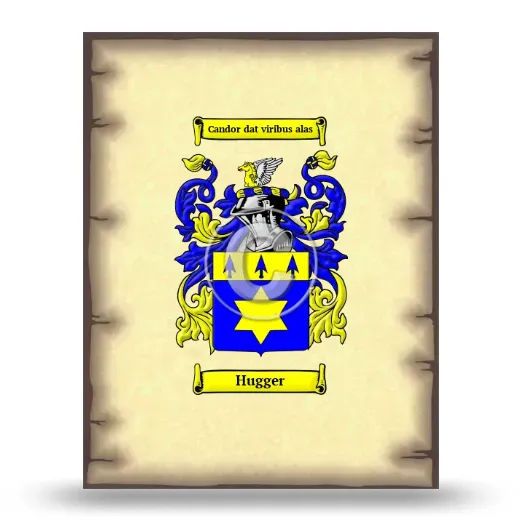 Hugger Coat of Arms Print