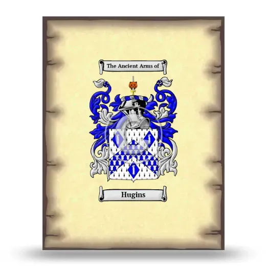 Hugins Coat of Arms Print