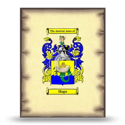 Hugo Coat of Arms Print