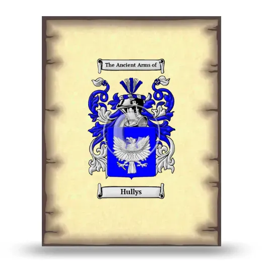 Hullys Coat of Arms Print