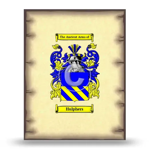 Hulphers Coat of Arms Print