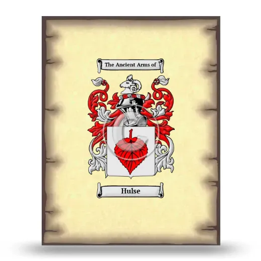Hulse Coat of Arms Print