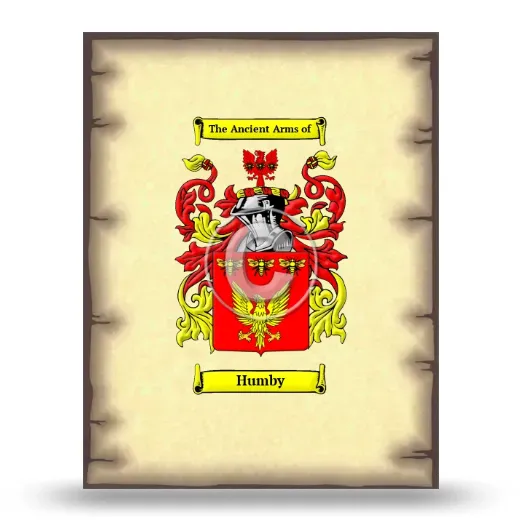 Humby Coat of Arms Print