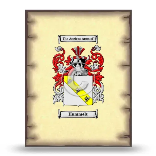 Hummels Coat of Arms Print