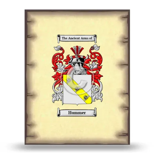 Hummer Coat of Arms Print