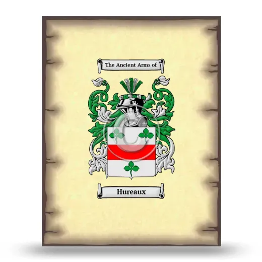 Hureaux Coat of Arms Print