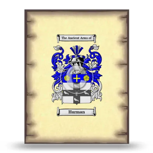 Hurman Coat of Arms Print