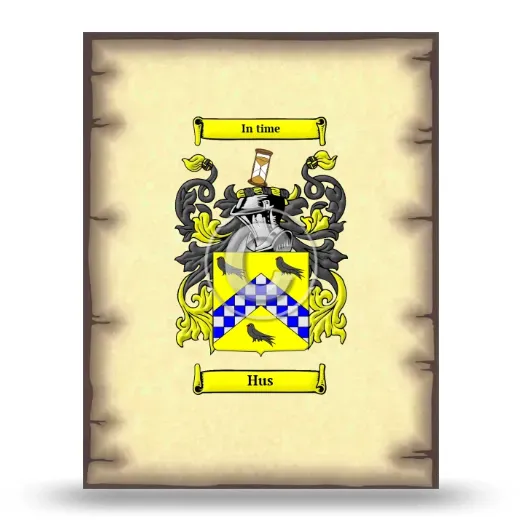 Hus Coat of Arms Print