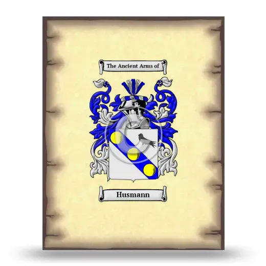 Husmann Coat of Arms Print