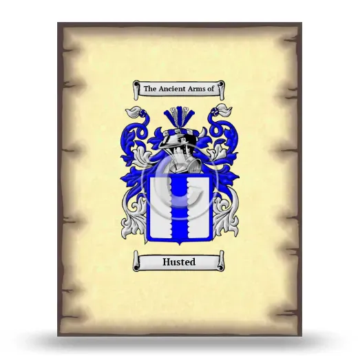 Husted Coat of Arms Print
