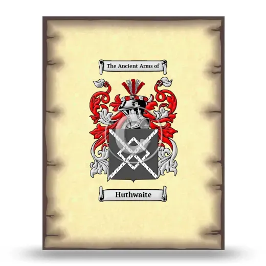 Huthwaite Coat of Arms Print