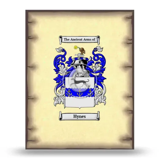 Hynes Coat of Arms Print