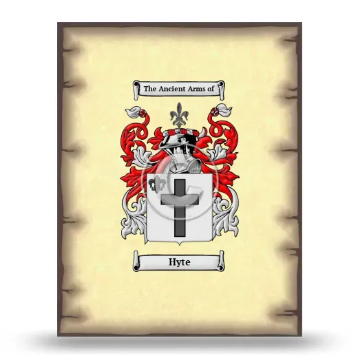 Hyte Coat of Arms Print