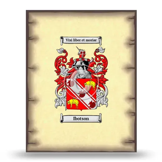 Ibotson Coat of Arms Print