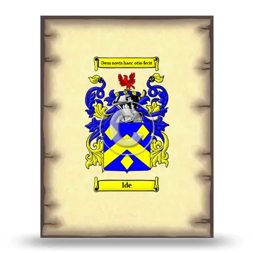 Ide Coat of Arms Print