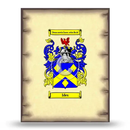 Ides Coat of Arms Print